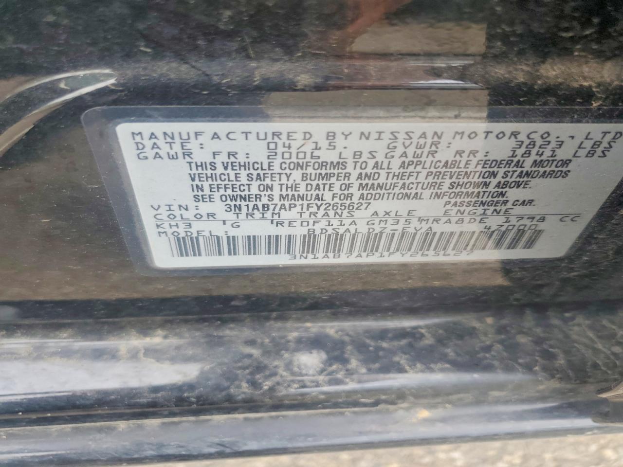 Nissan Sentra Sv