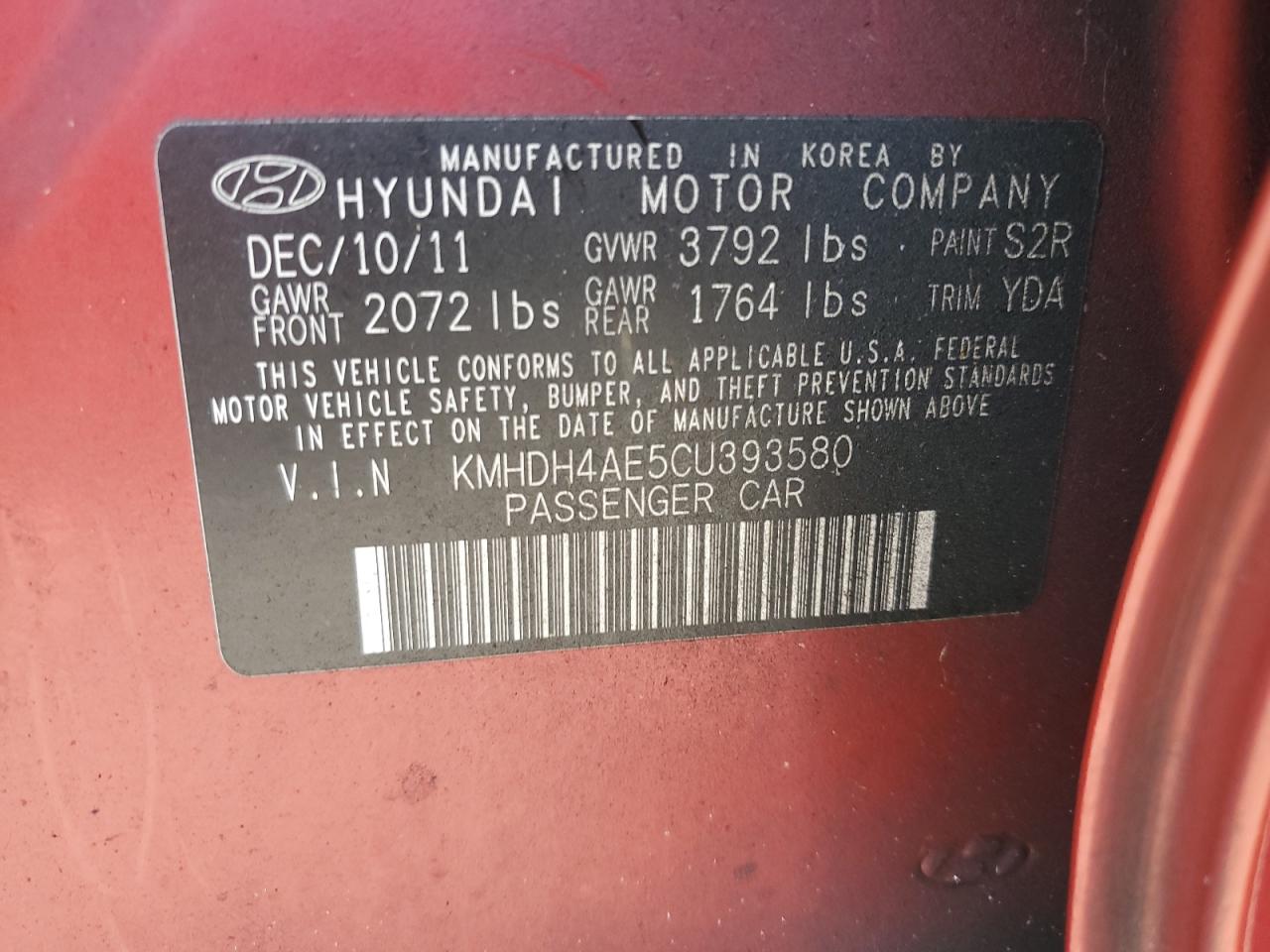 Hyundai ELANTRA Gls