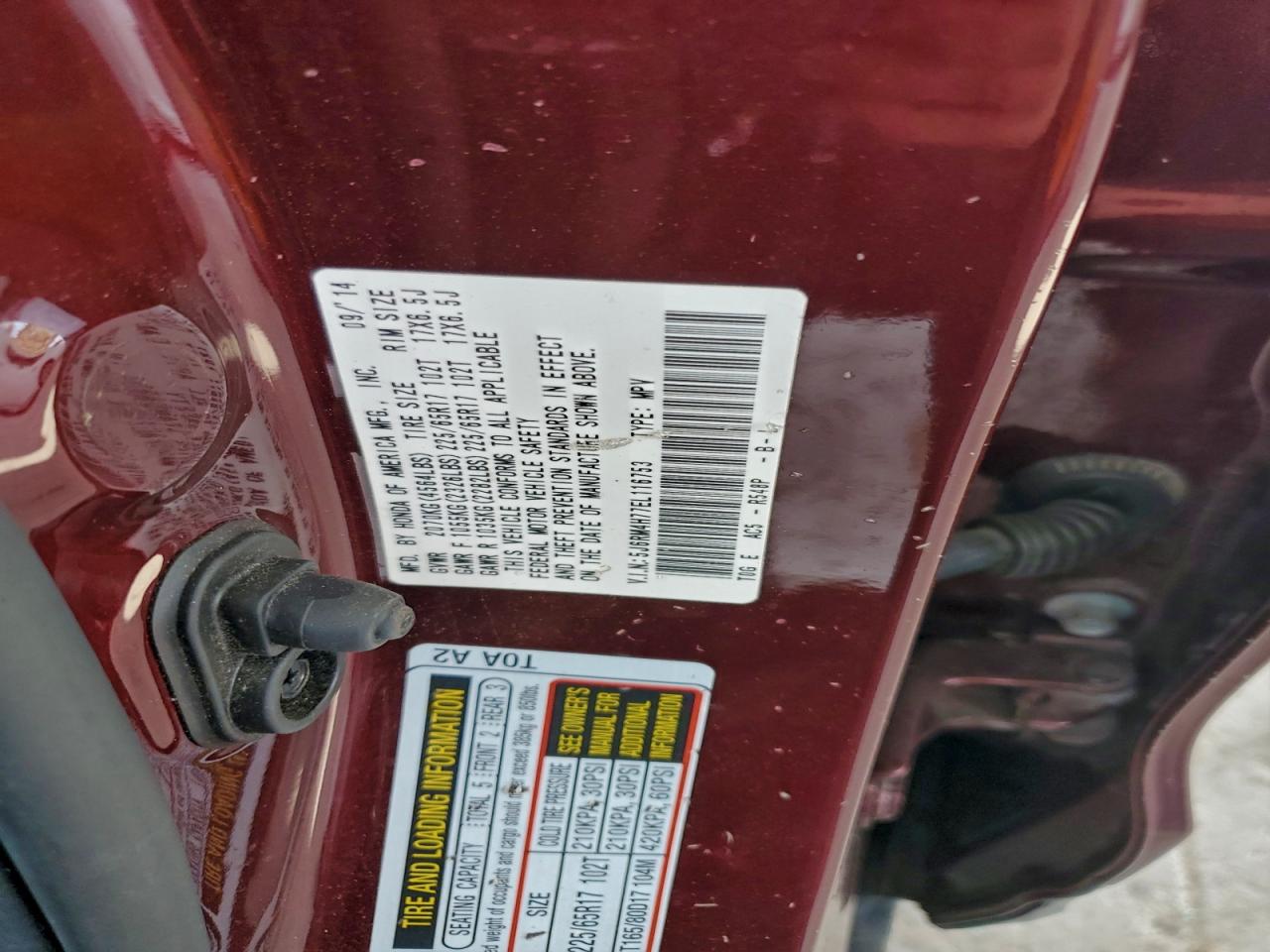 Honda Crv Exl