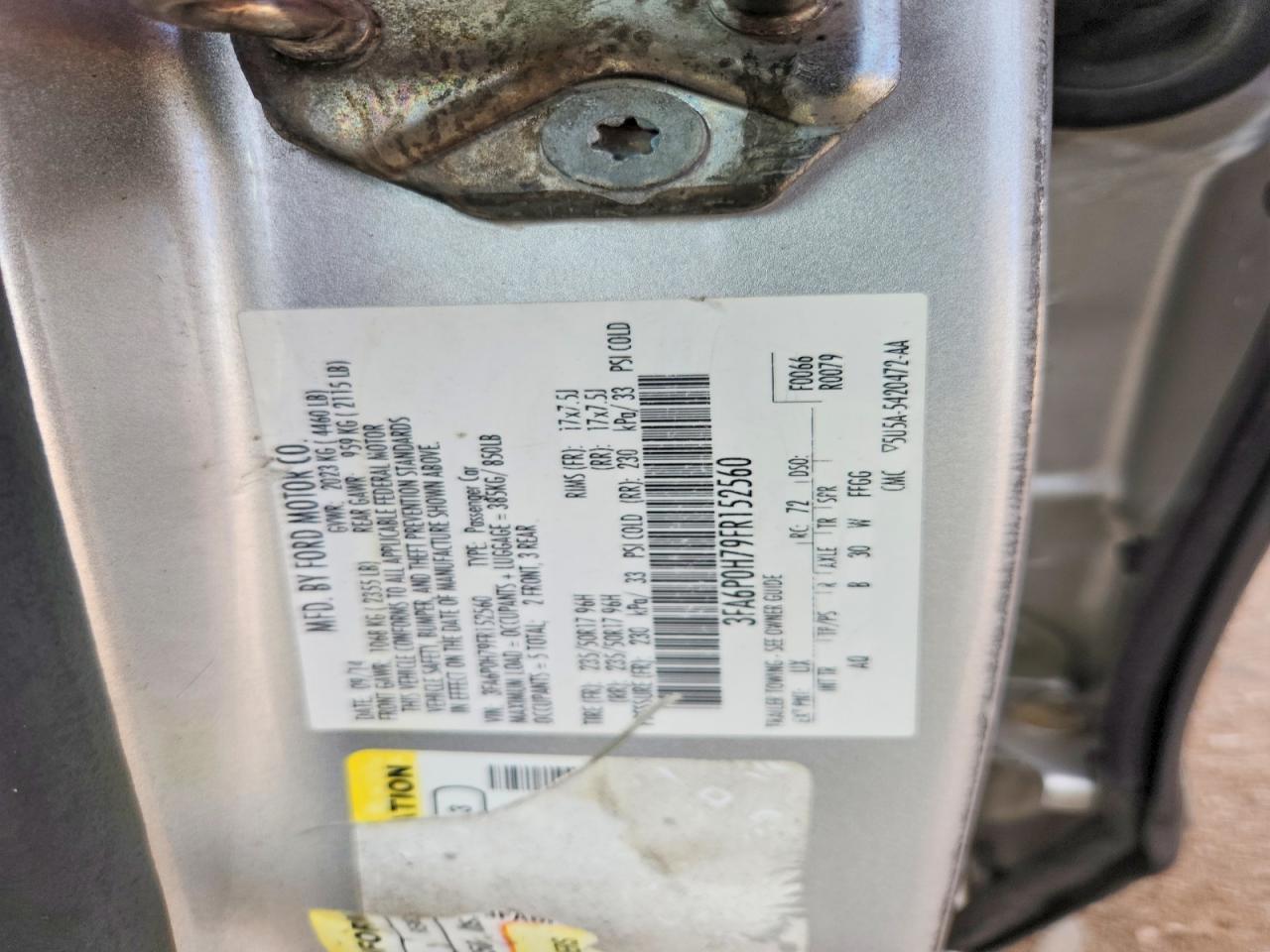Ford Fusion Se