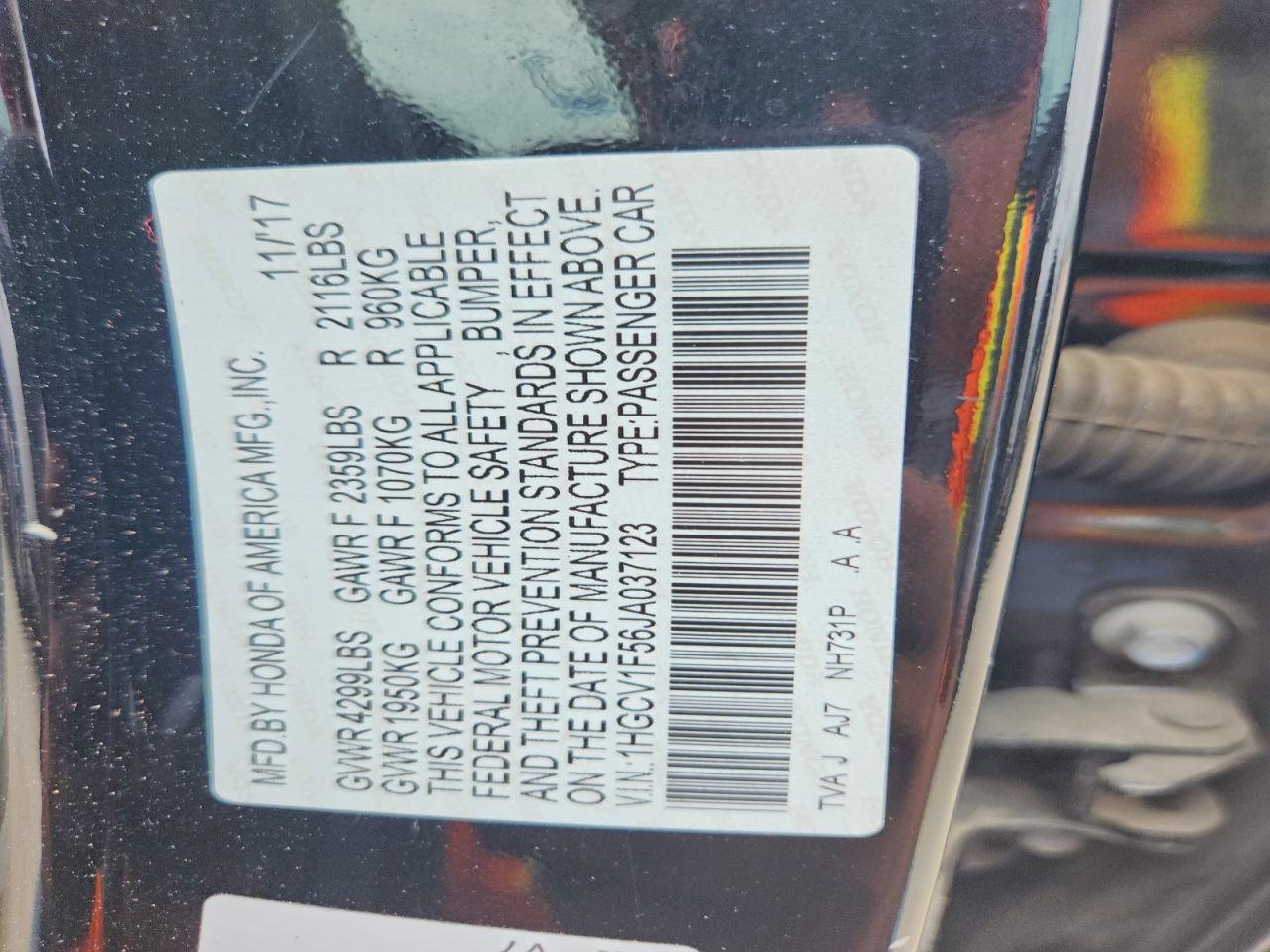 Honda Accord Exl