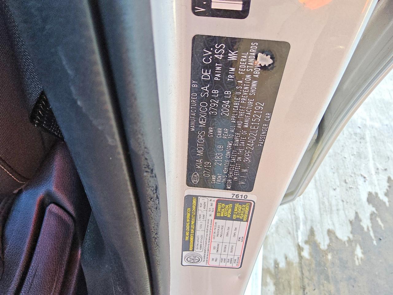 Kia Forte Lxs