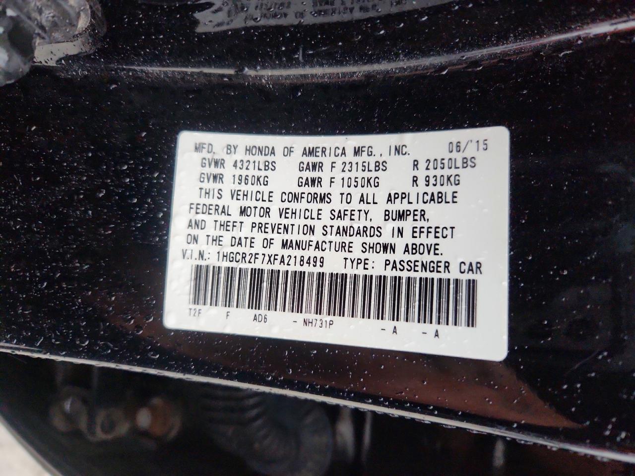Honda Accord Ex