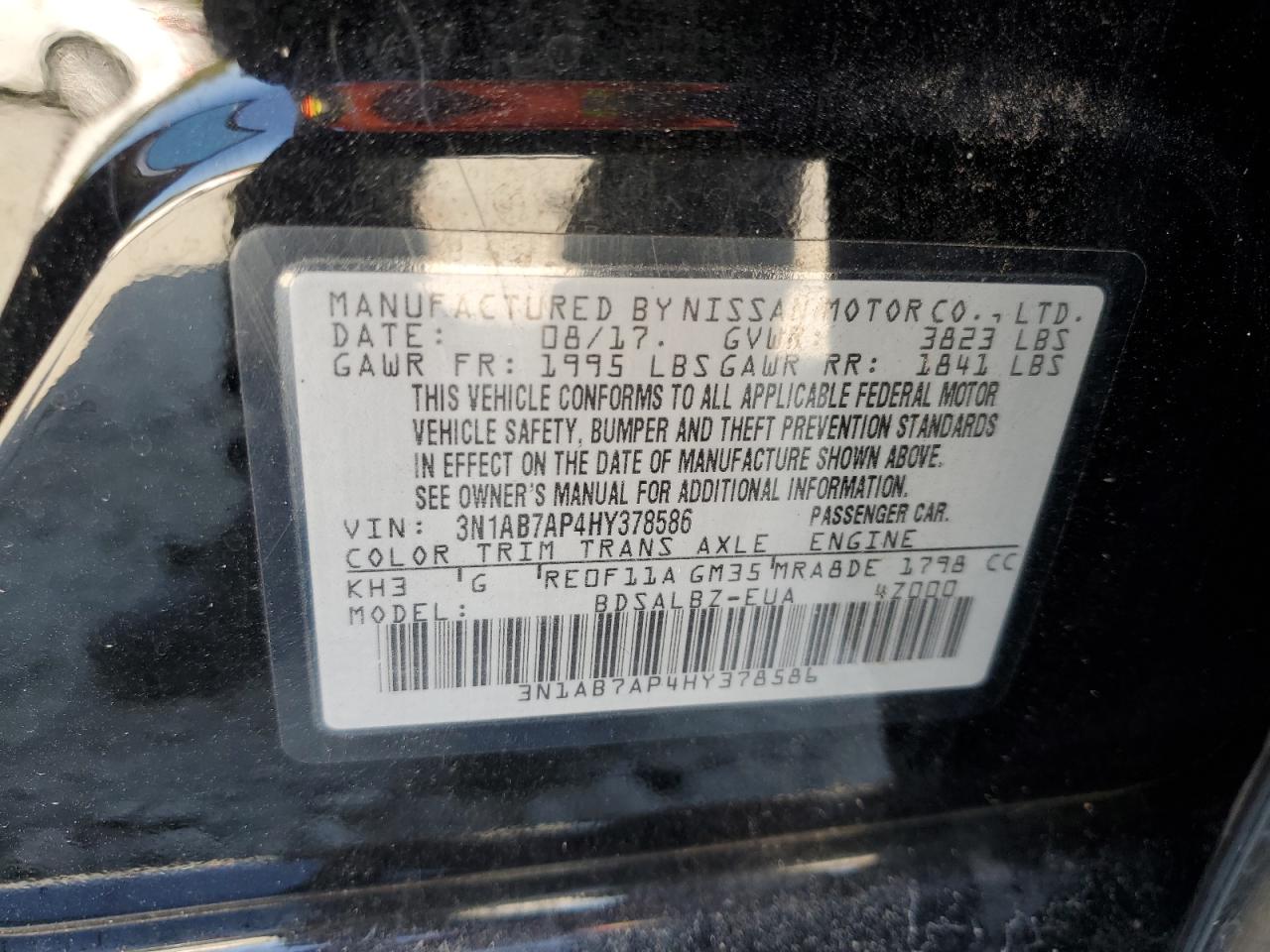 Nissan Sentra S