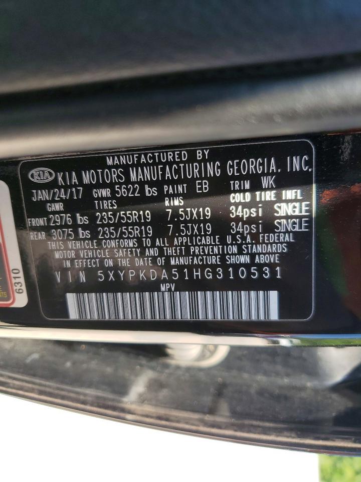 Kia Sorento Sx Limited V6