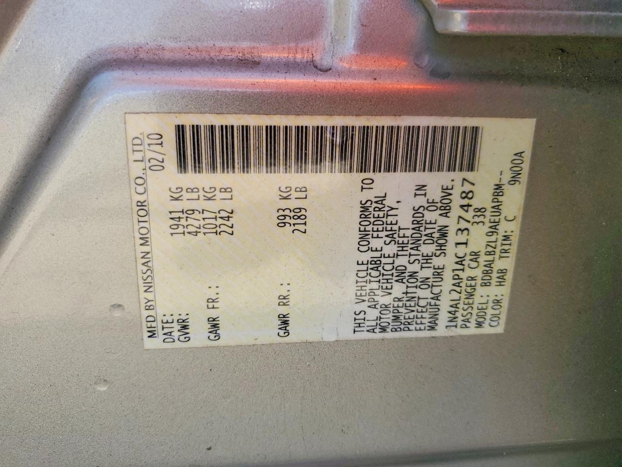 Nissan Altima 2.5