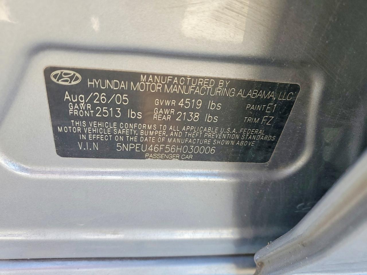 Hyundai SONATA Gls V6