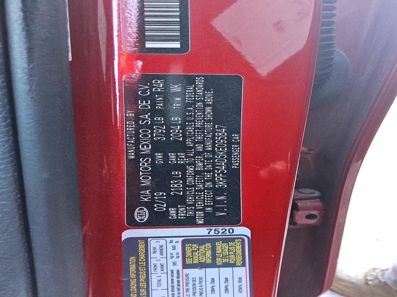 Kia Forte Ex