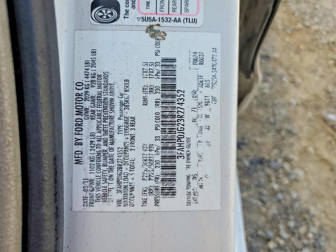 Ford Fusion Sel