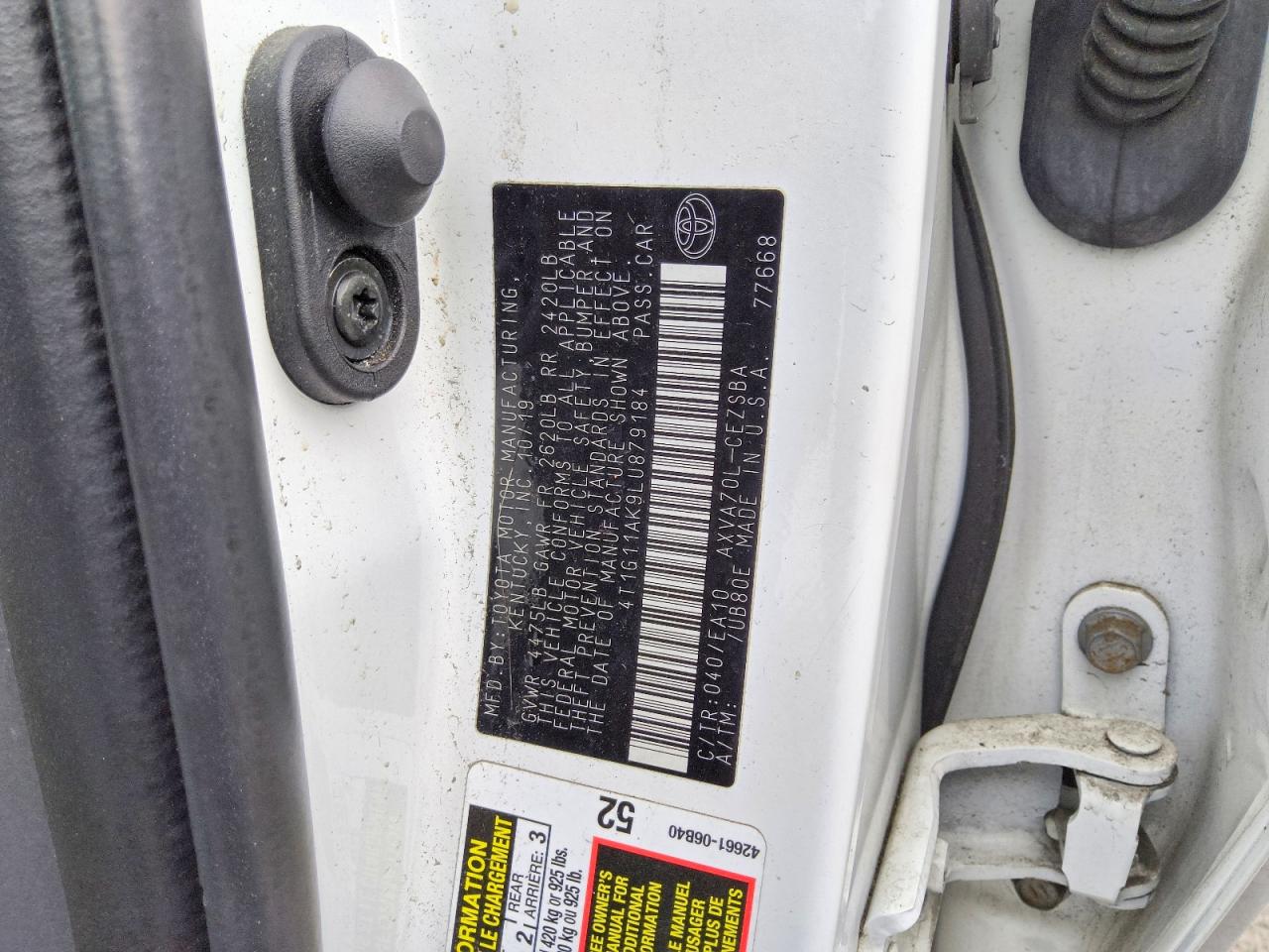 Toyota Camry Se