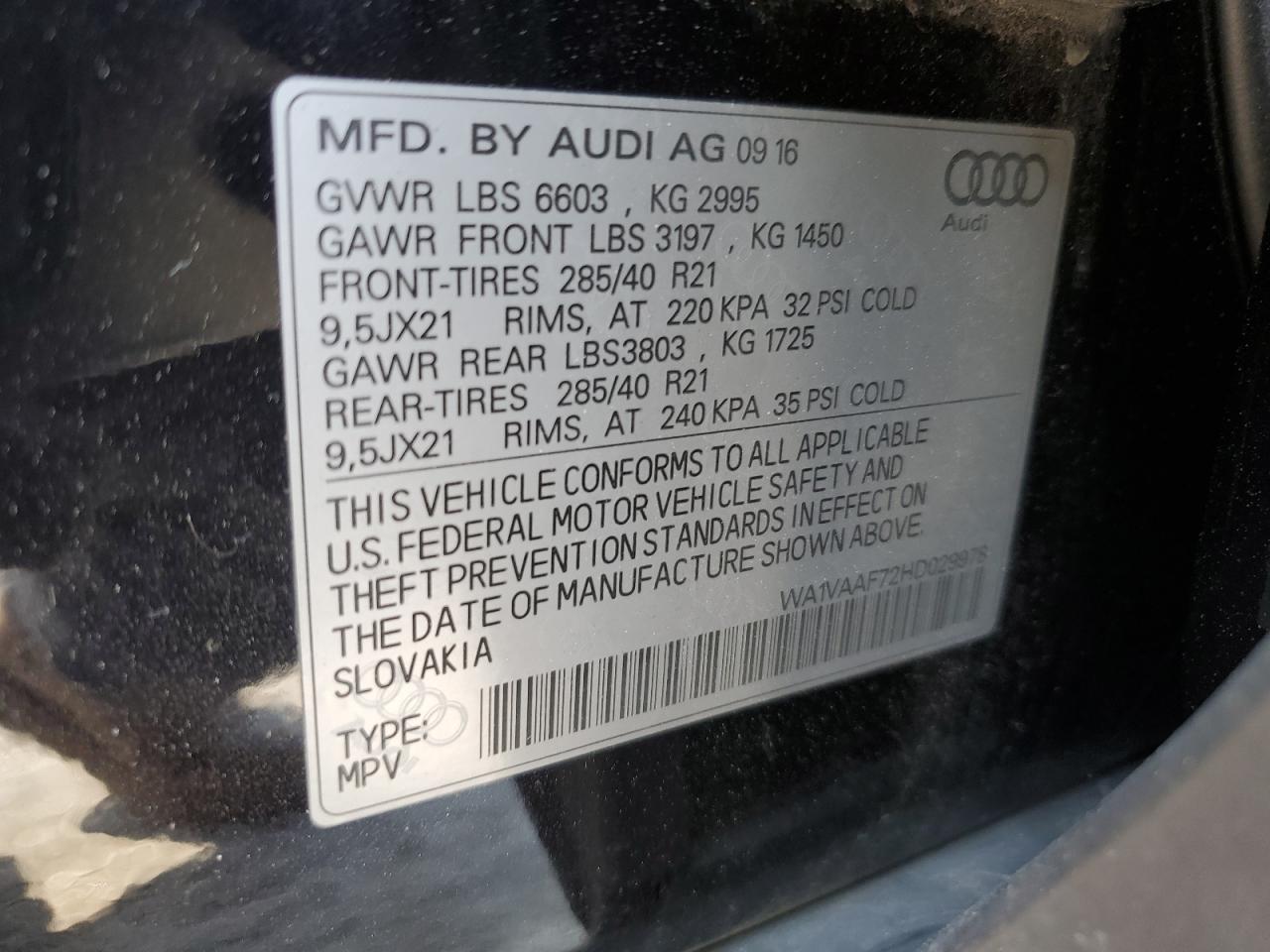 Audi Q7 Prestige
