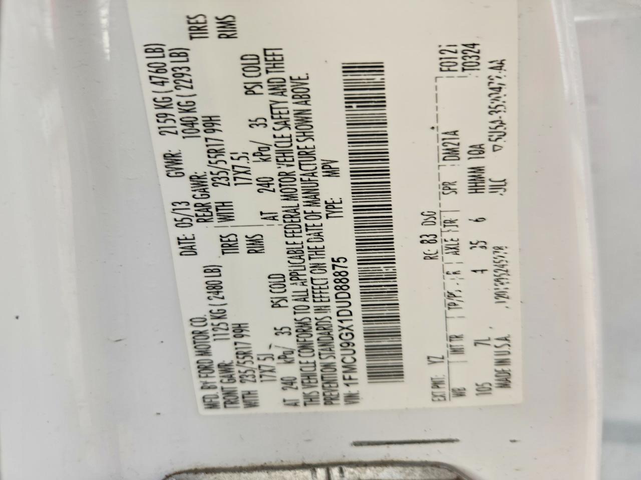 Ford Escape Se