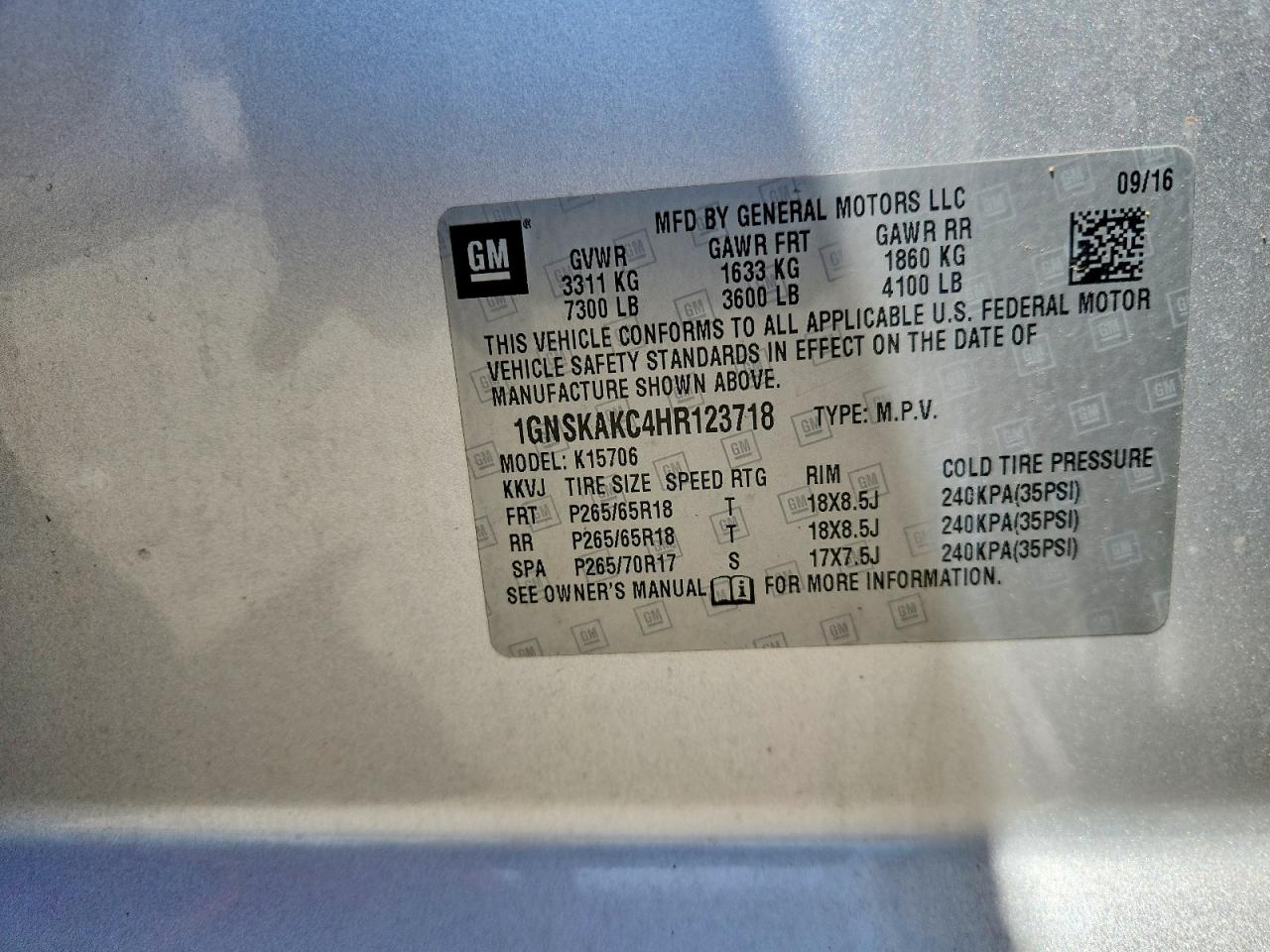 Chevrolet Tahoe K1500 Ls
