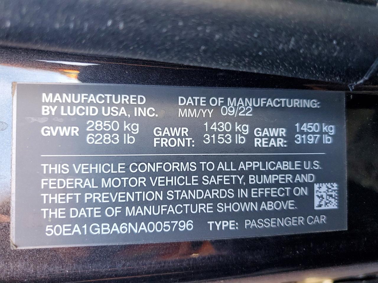 Lucid Motors Air Grand Touring