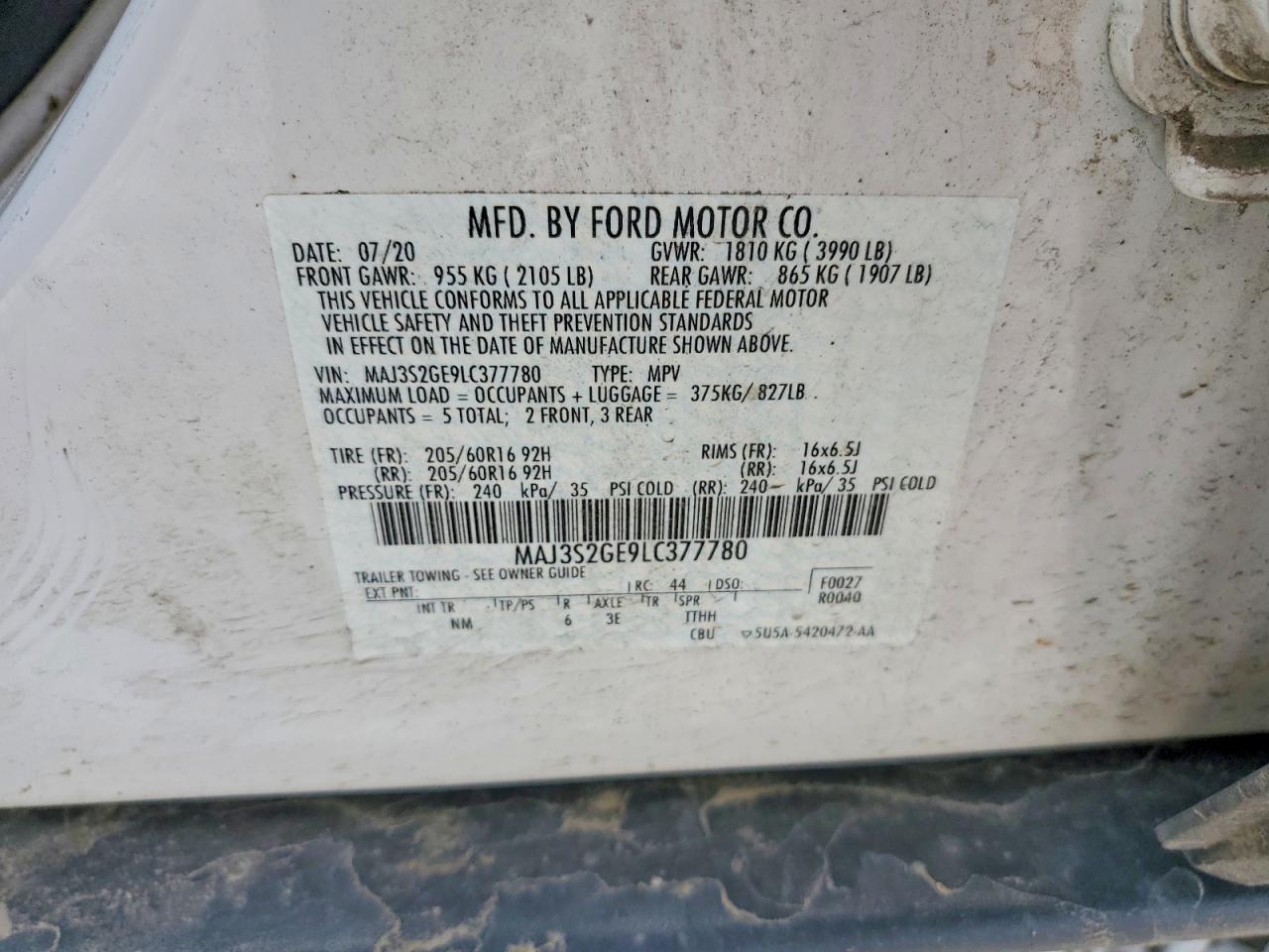 Ford EcoSport Se