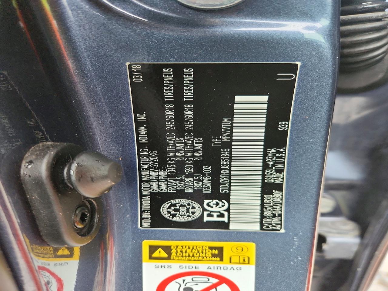Toyota Highlander Xle