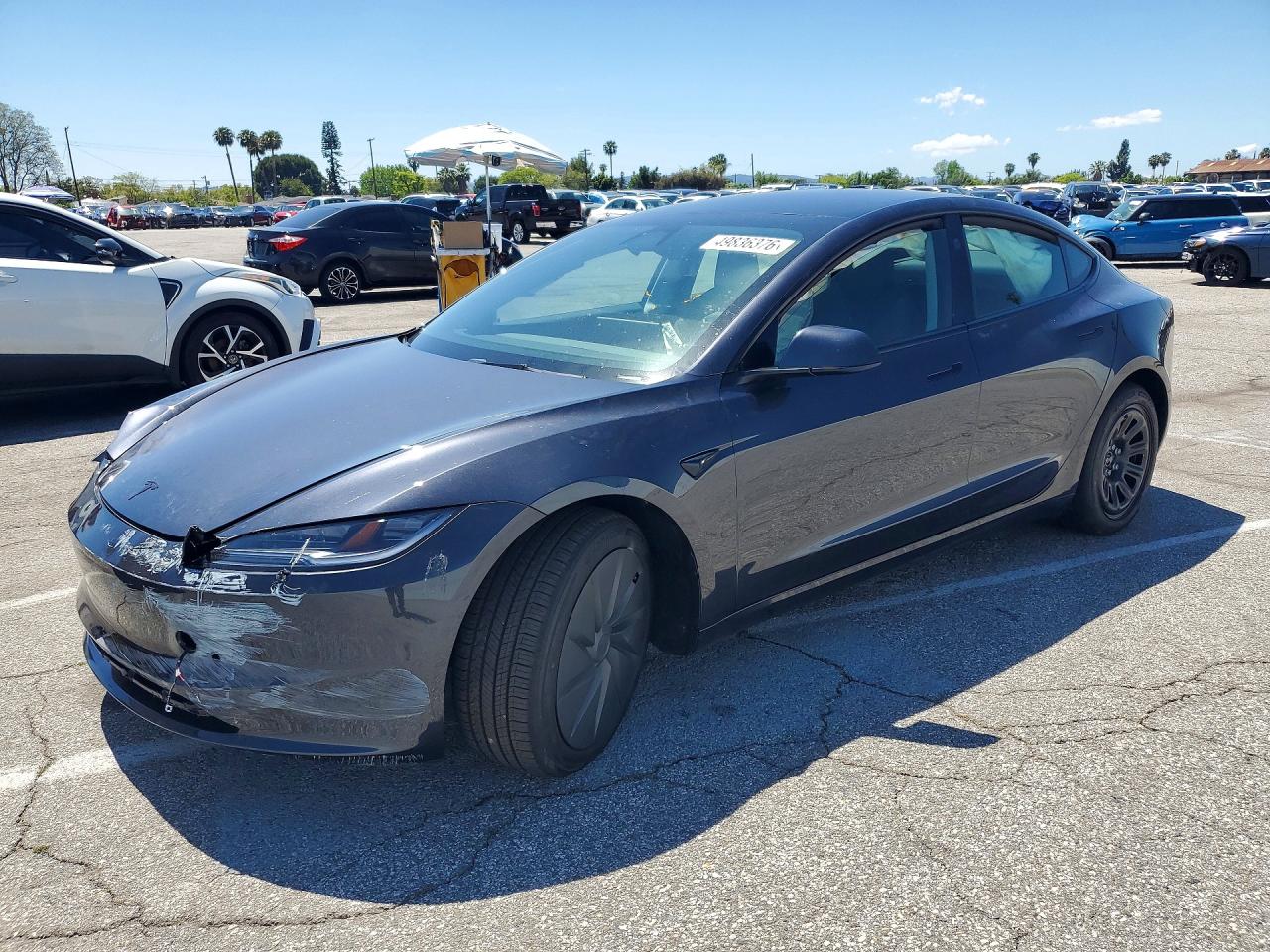 Salvage Tesla Model 3 Image