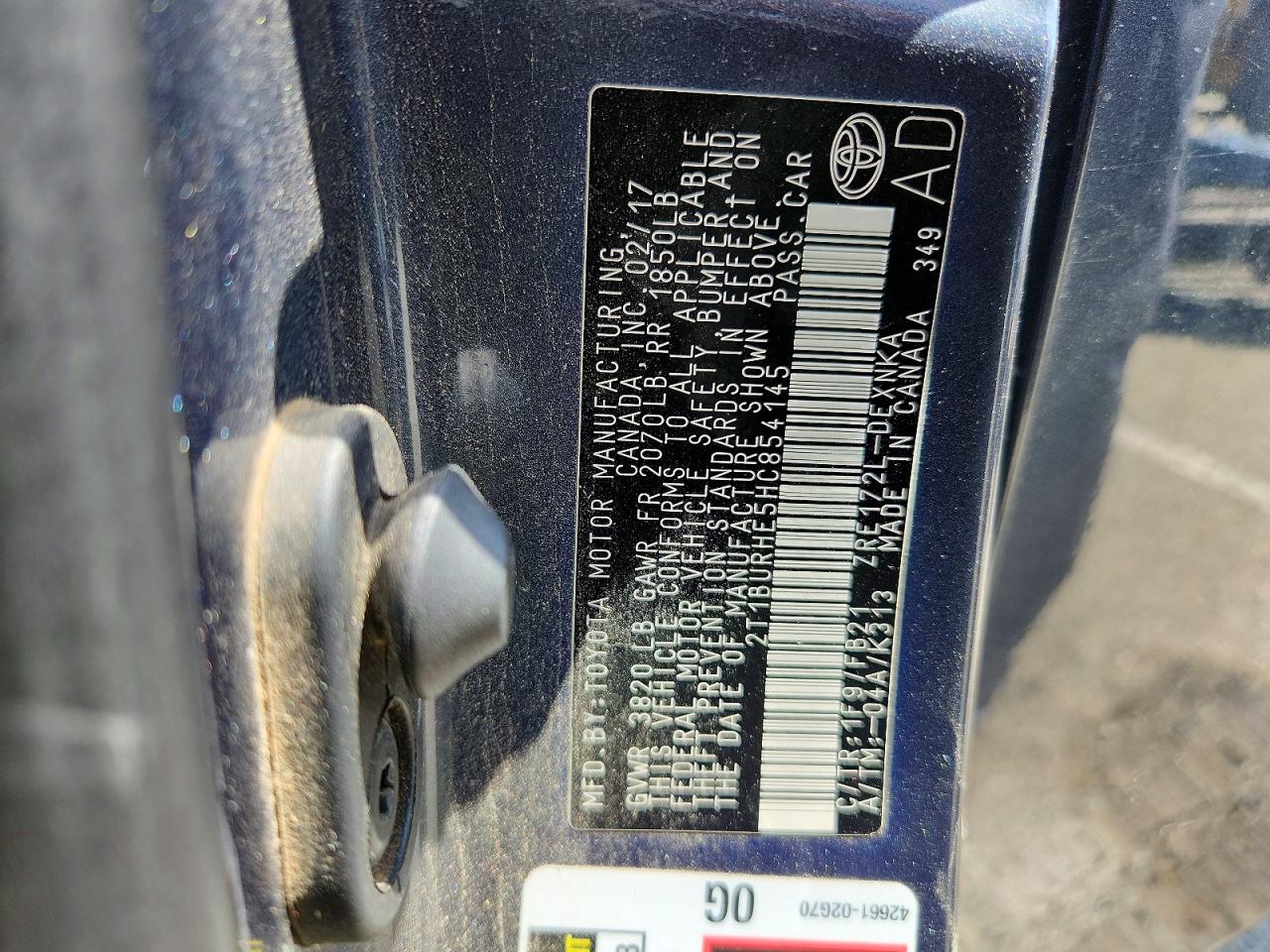 Toyota Corolla Le