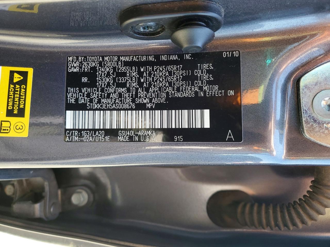 Toyota Highlander Se