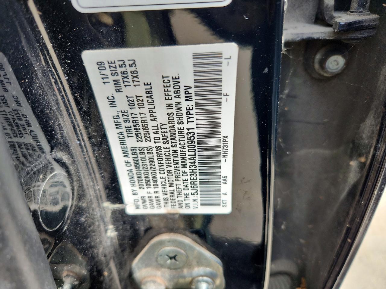 Honda Crv Lx