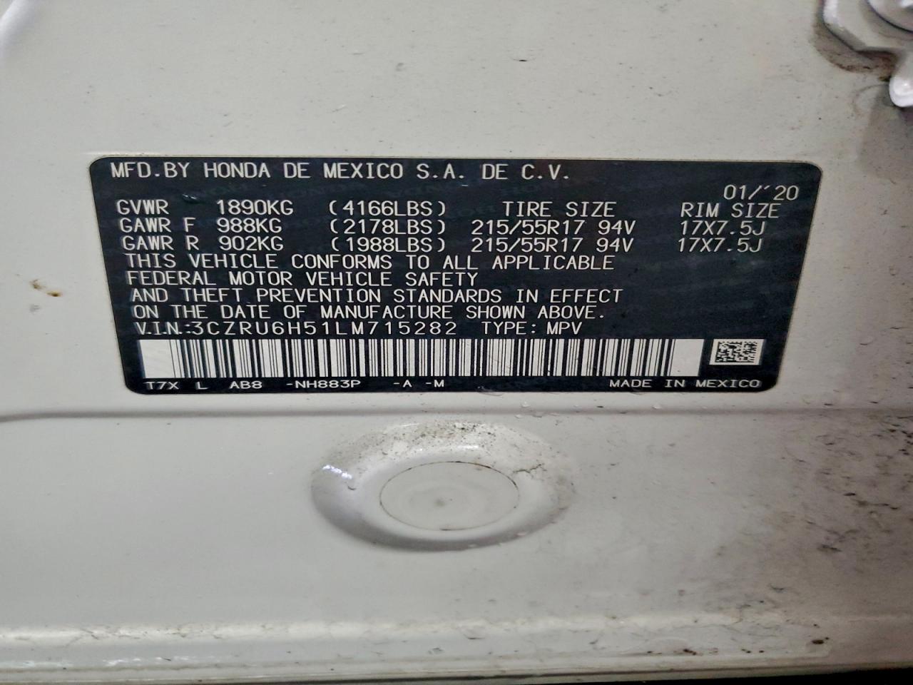 Honda HR-V Ex
