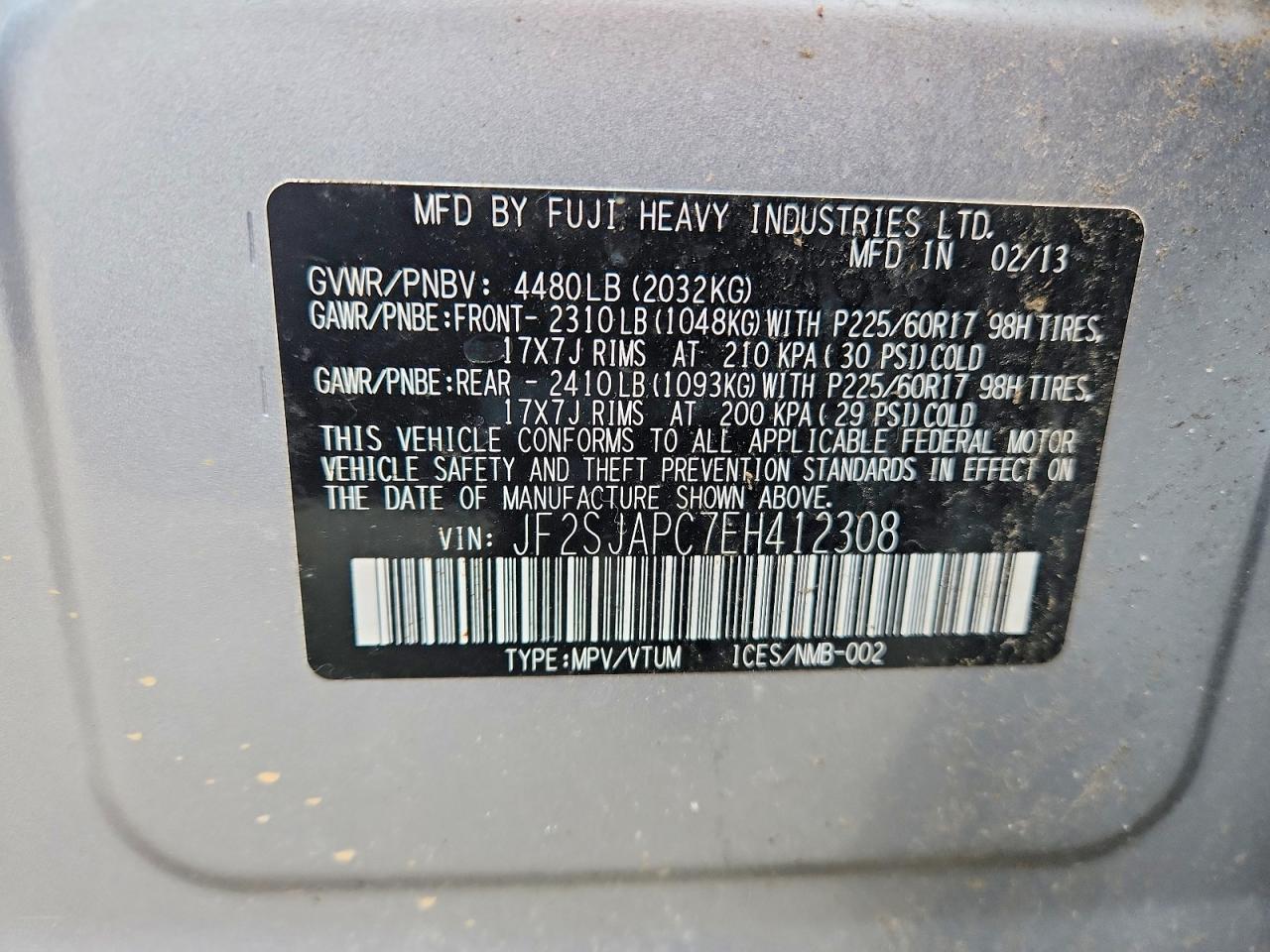 Subaru Forester 2.5i Touring