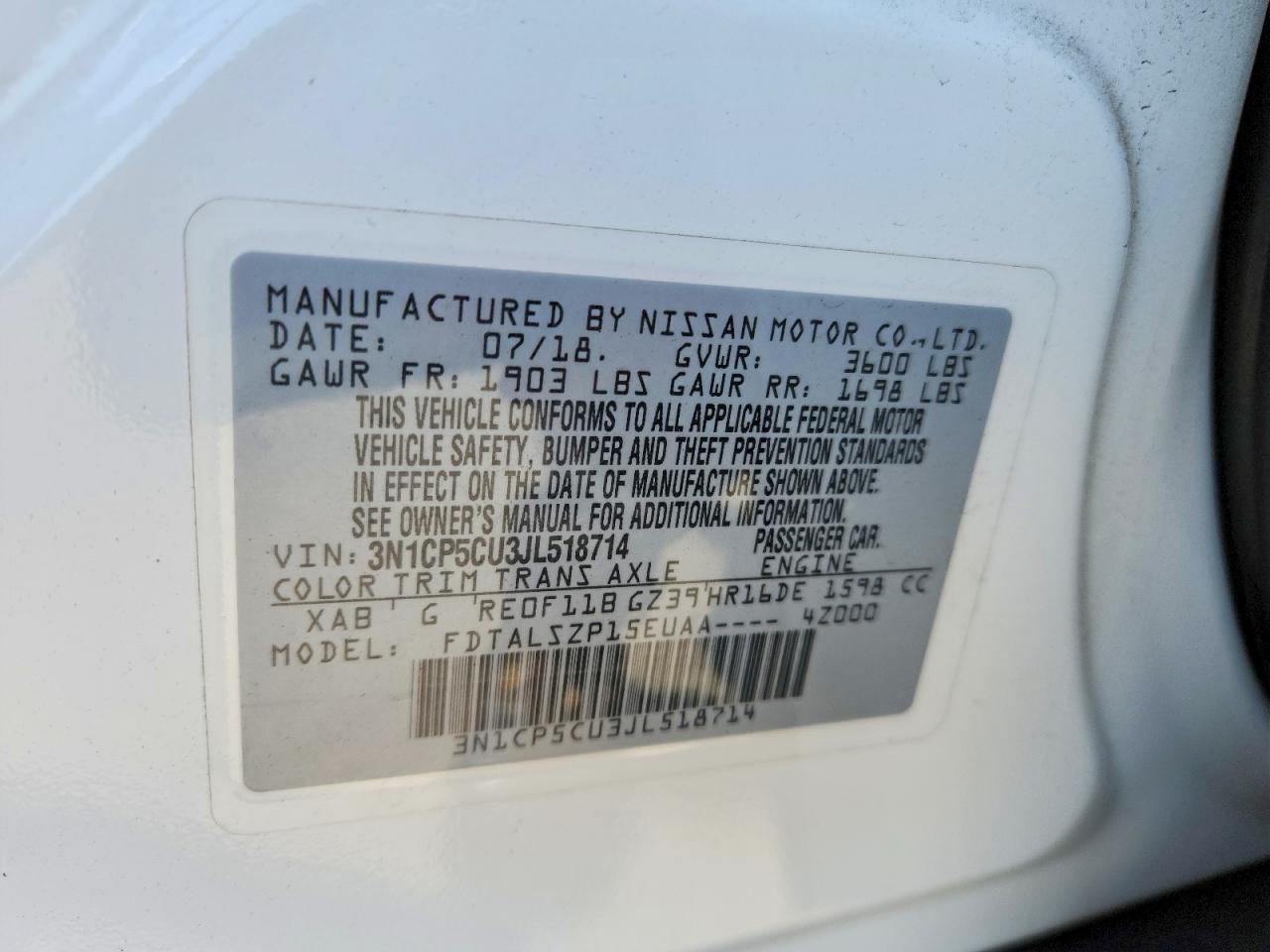 Nissan Kicks Sv