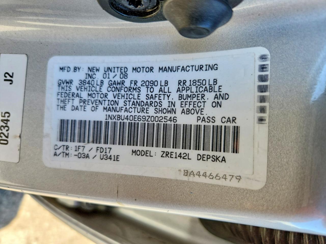 Toyota Corolla S
