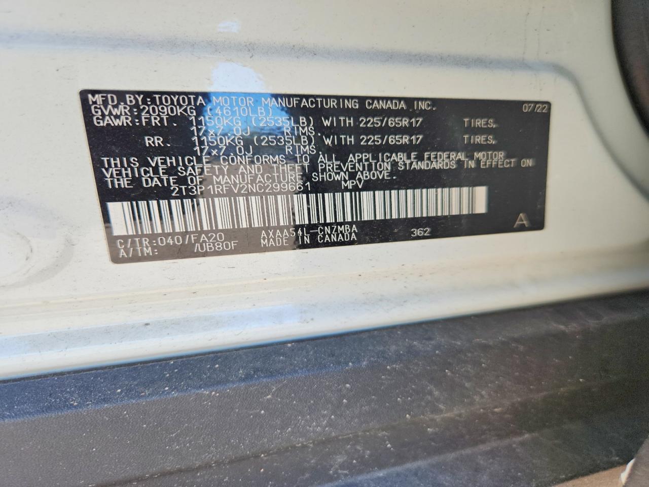 Toyota RAV4 Xle