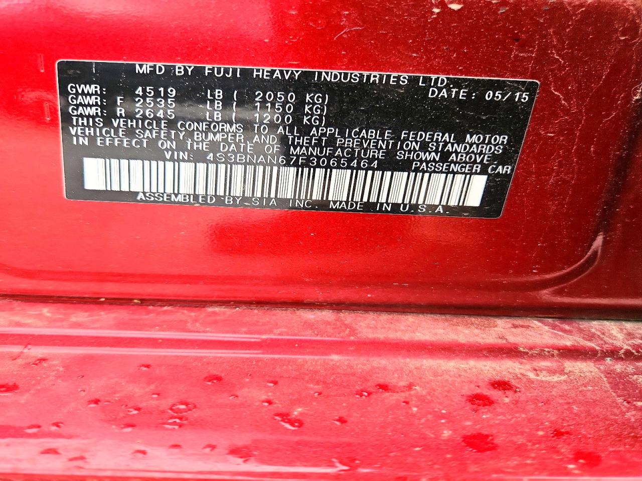 Subaru Legacy 2.5i Limited