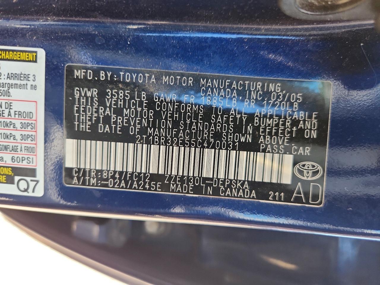 Toyota Corolla S