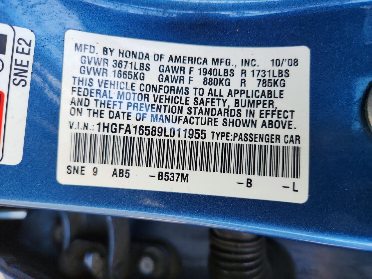 Honda Civic Lx