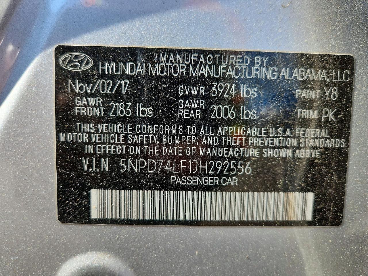Hyundai ELANTRA Se