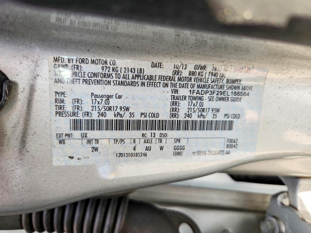 Ford Focus Se