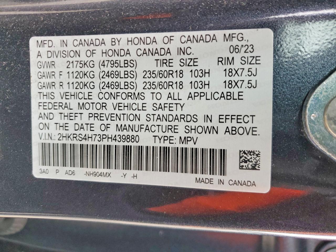 Honda CR-V Exl