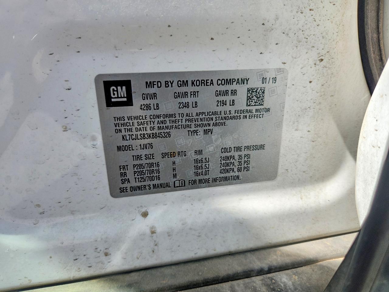 Chevrolet Trax 1lt