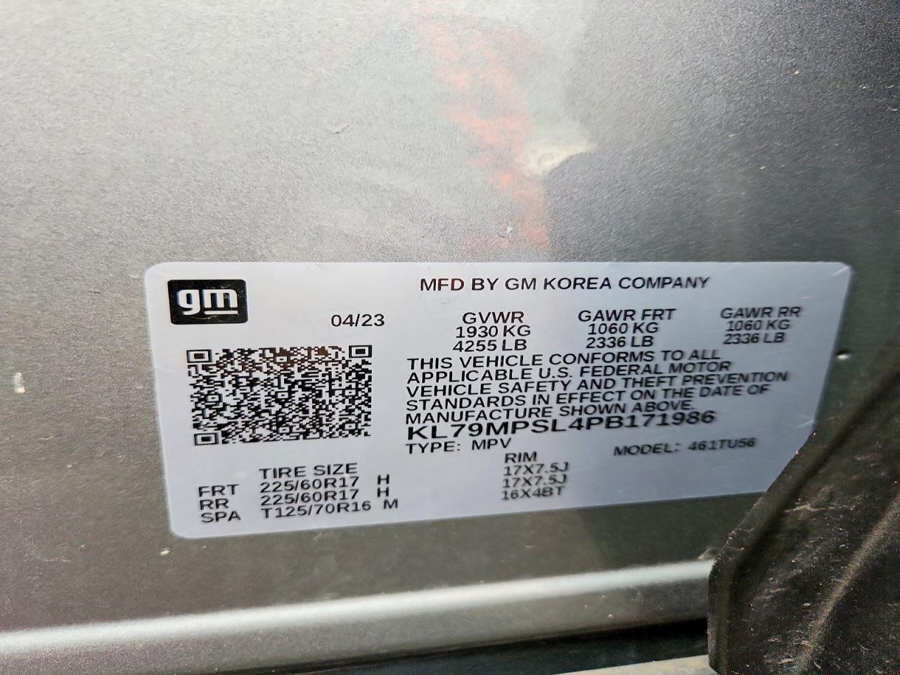 Chevrolet Trailblaze Lt