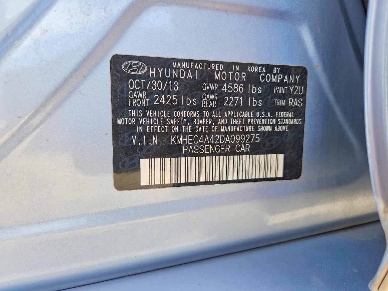 Hyundai SONATA Hybrid
