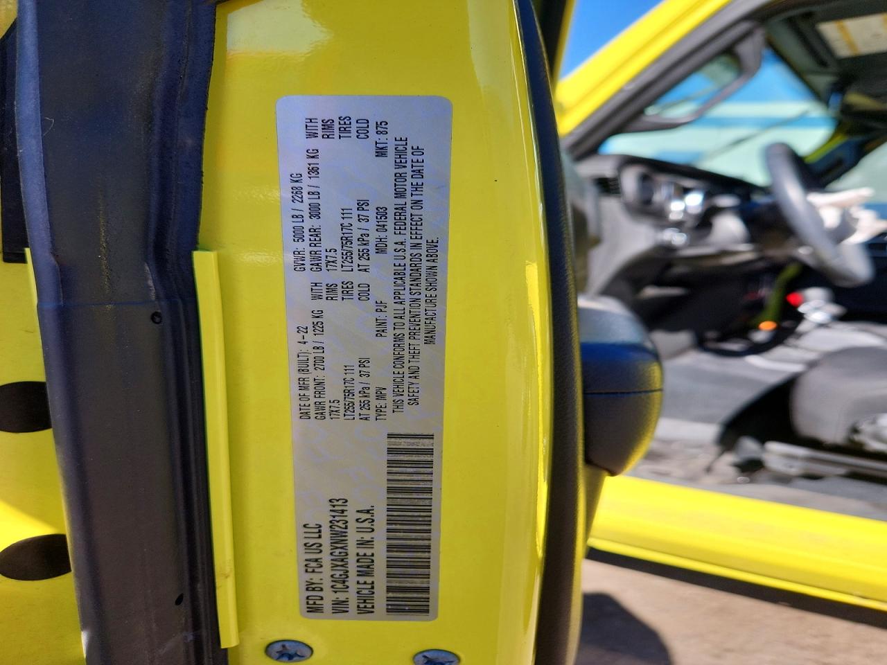 Jeep Wrangler Sport