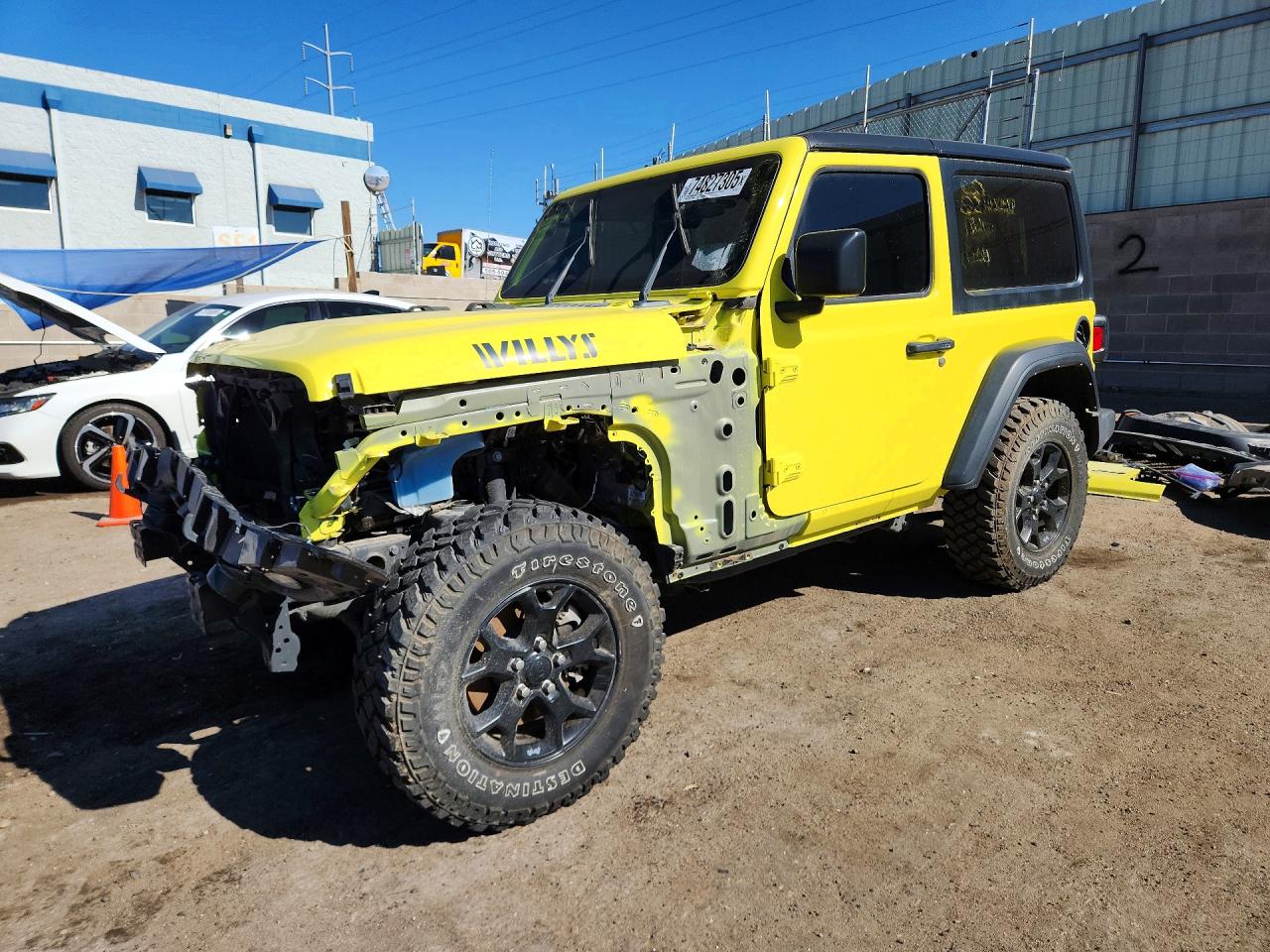 Salvage Jeep Wrangler Image