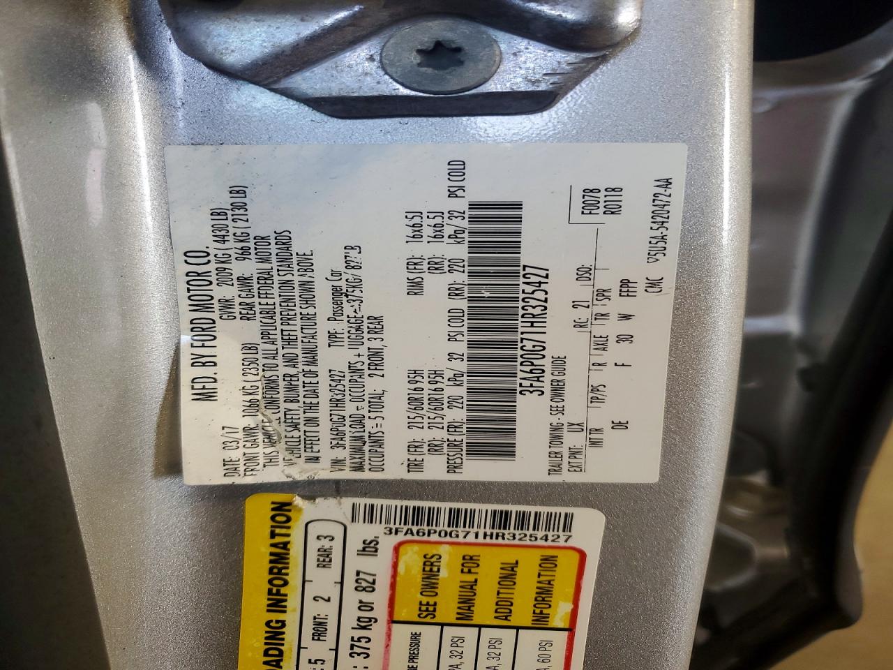 Ford Fusion S