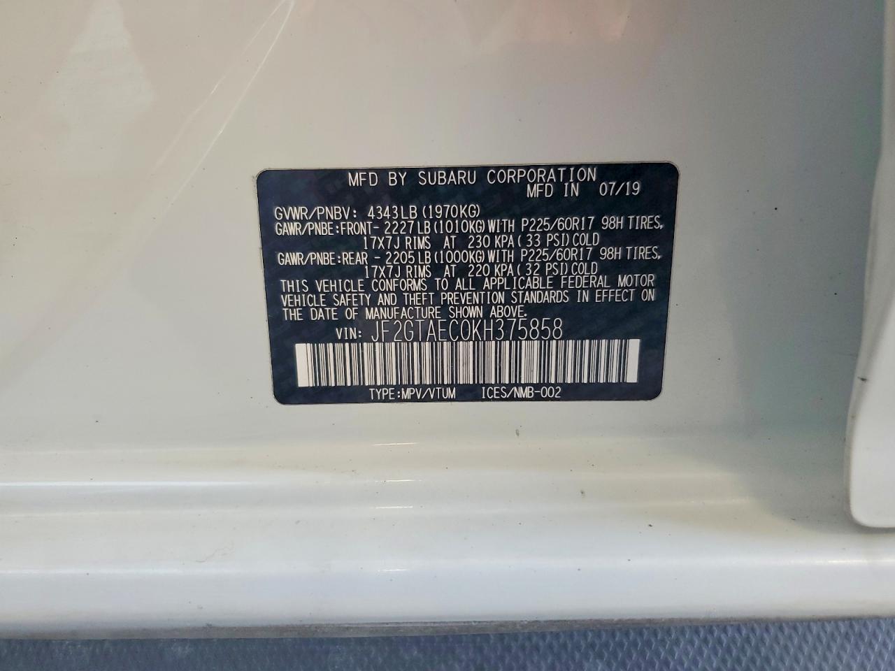 Subaru Crosstrek Premium