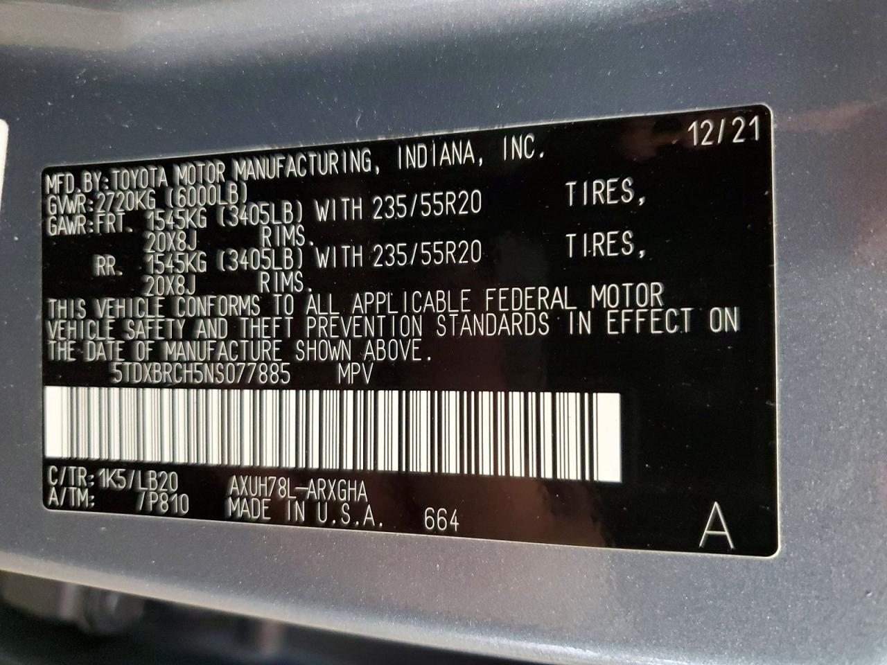 Toyota Highlander Limited