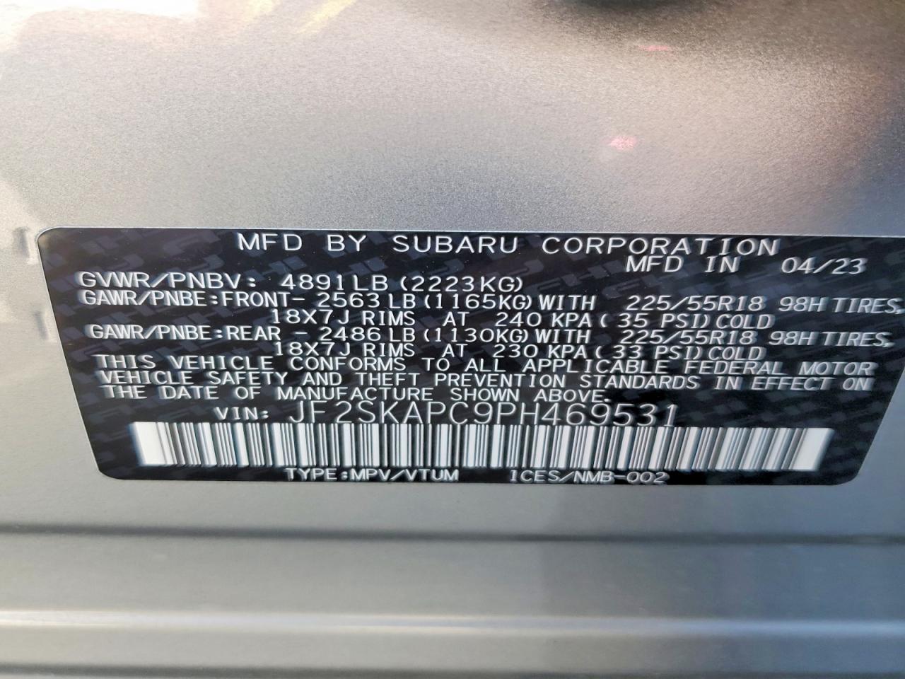 Subaru Forester Limited