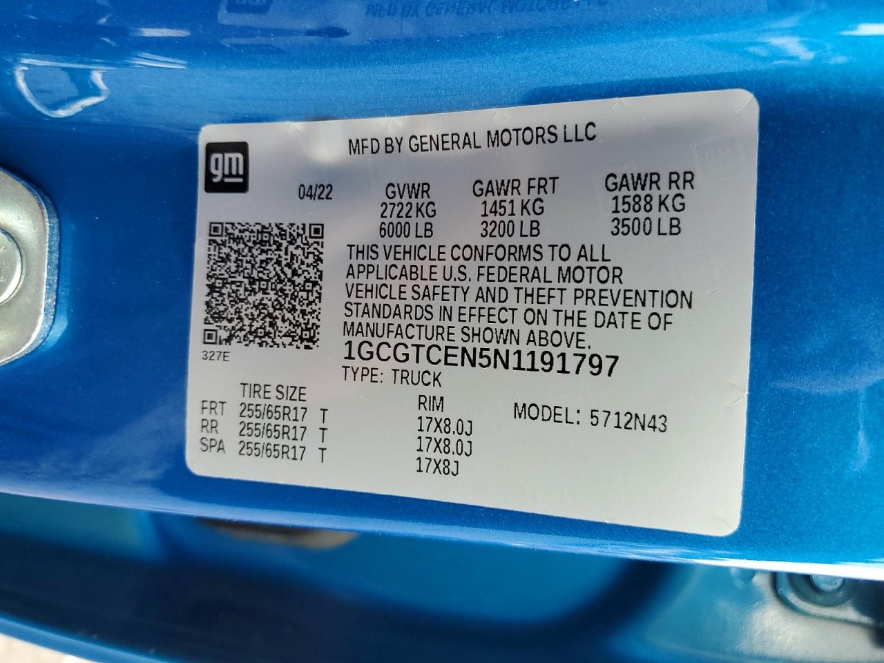 Chevrolet Colorado Lt