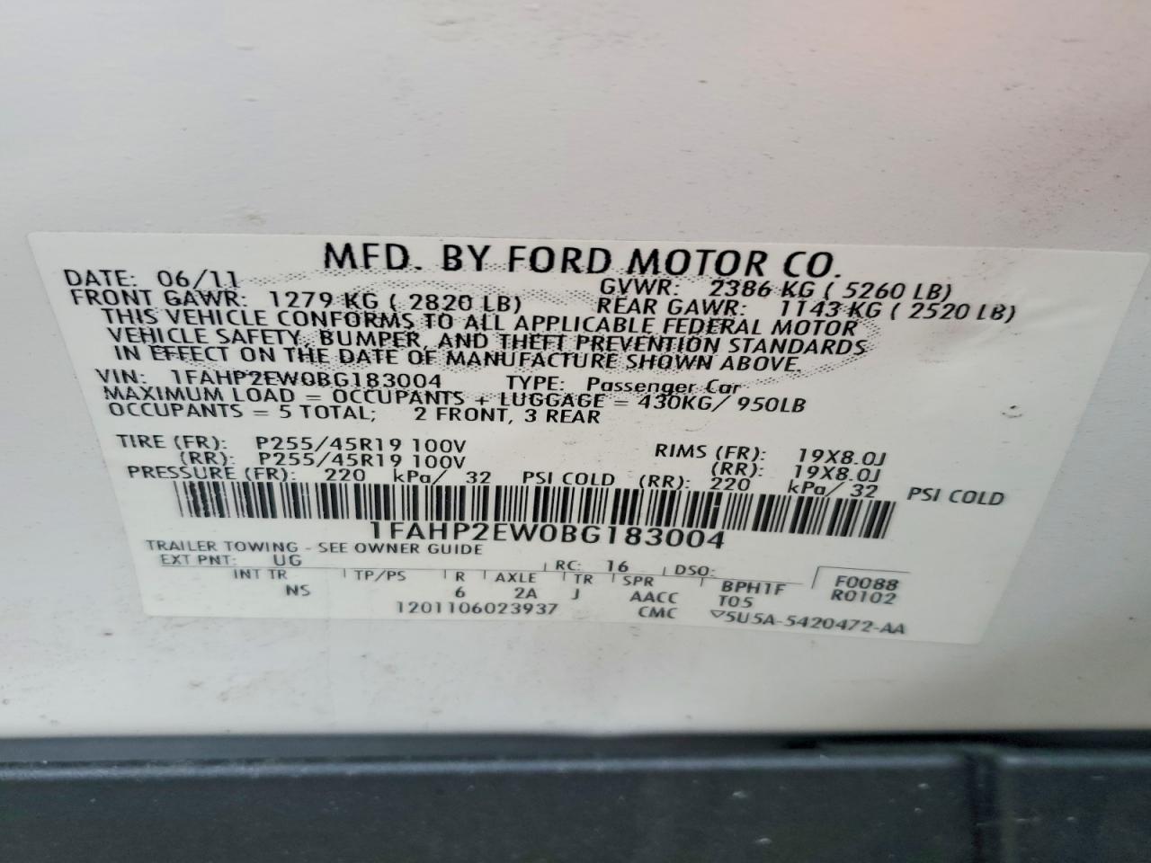 Ford Taurus Sel