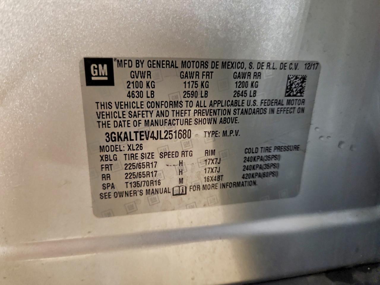 GMC Terrain Sle