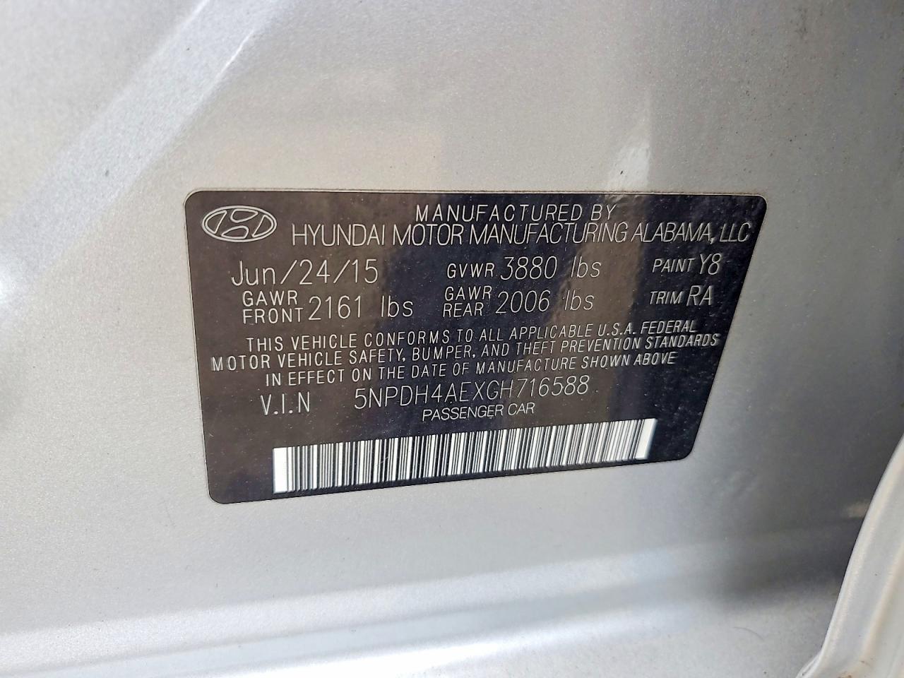 Hyundai ELANTRA Se