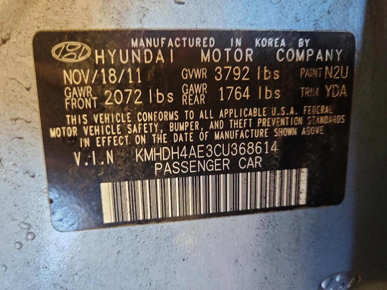 Hyundai ELANTRA Gls