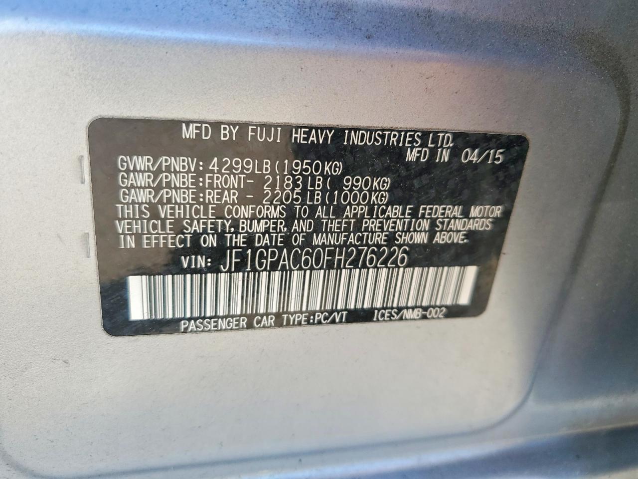 Subaru Impreza Premium